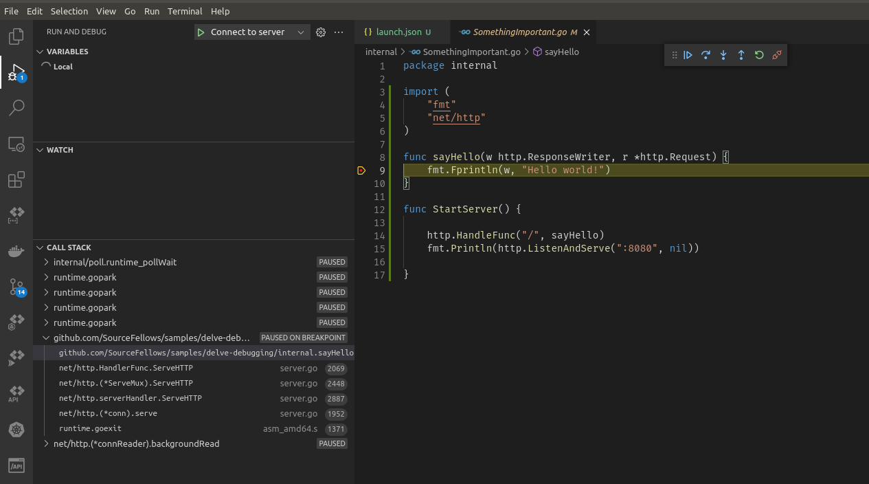 VSCode Debugging